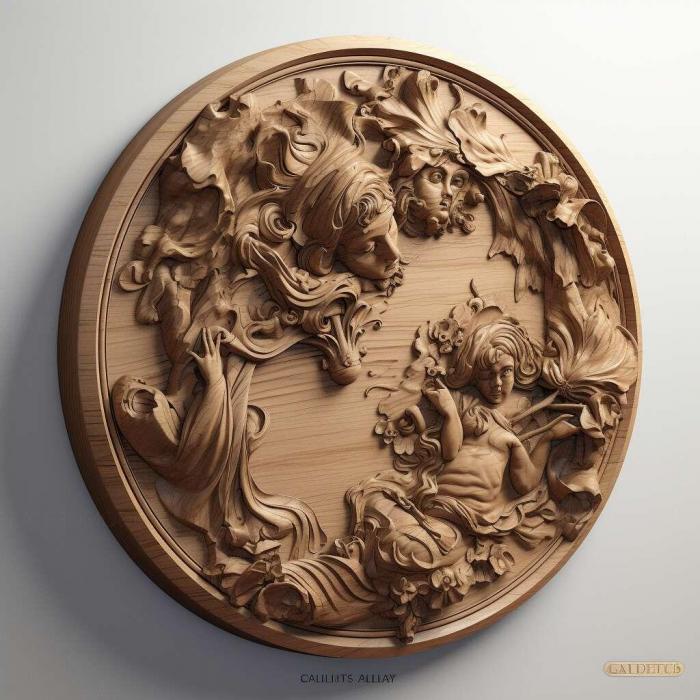 نموذج ثلاثي الأبعاد لآلة CNC 3D Art 